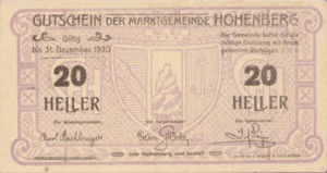 Austria, 20 Heller, FS 388IIc