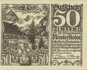 Austria, 50 Heller, FS 377a