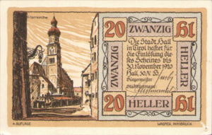 Austria, 20 Heller, FS 342IId
