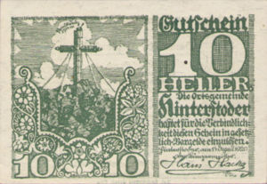 Austria, 10 Heller, FS 377f