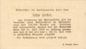 Austria, 10 Heller, FS 397Ic3