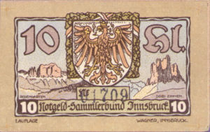 Austria, 10 Heller, FS 412Ig