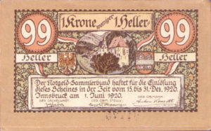 Austria, 99 Heller, FS 412Ig