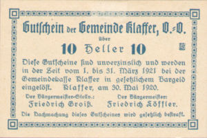 Austria, 10 Heller, FS 450b