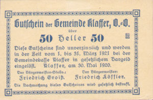 Austria, 50 Heller, FS 450b
