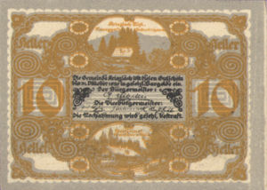 Austria, 10 Heller, FS 480b