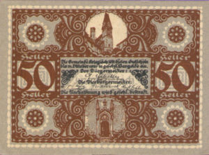 Austria, 50 Heller, FS 480e