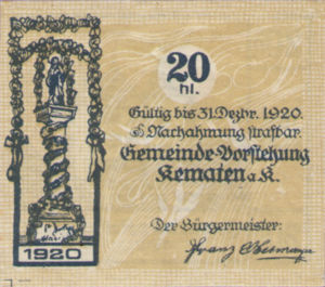 Austria, 20 Heller, FS 430e