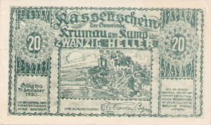 Austria, 20 Heller, FS 487a