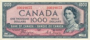 Canada, 1,000 Dollar, P73