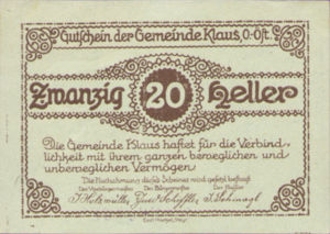 Austria, 20 Heller, FS 454IIf