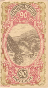 Austria, 90 Heller, FS 454IIIc