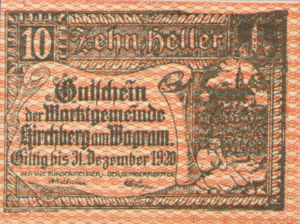 Austria, 10 Heller, FS 439Ia