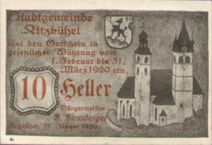 Austria, 10 Heller, FS 449d