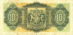 Bermuda, 10 Shilling, P9, B109
