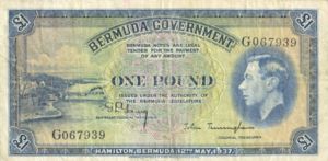 Bermuda, 1 Pound, P11a, BG B11a
