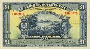 Bermuda, 1 Pound, P5v1, B105a