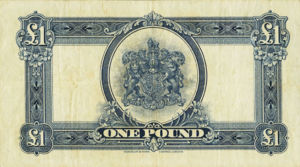 Bermuda, 1 Pound, P5v1, B105a