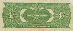 Bahamas, 4 Shilling, P2a, B102a