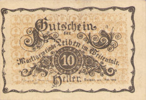 Austria, 10 Heller, FS 509