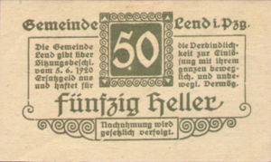 Austria, 50 Heller, FS 511Ia