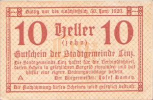 Austria, 10 Heller, FS 529b