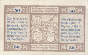 Austria, 50 Heller, FS 604.3