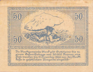 Austria, 50 Heller, FS 576a
