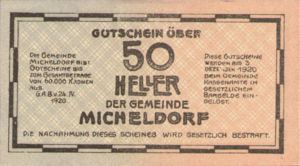 Austria, 50 Heller, FS 612b