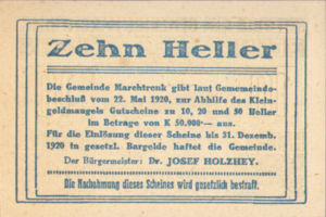 Austria, 10 Heller, FS 581b