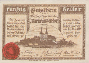 Austria, 50 Heller, FS 586a