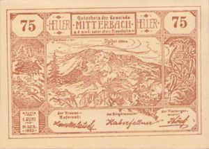 Austria, 75 Heller, FS 618b