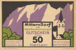 Austria, 50 Heller, FS 621Ia