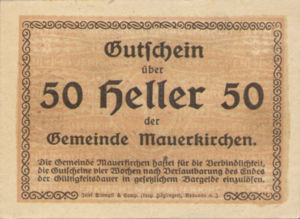 Austria, 50 Heller, FS 598ICd