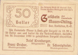 Austria, 50 Heller, FS 599e