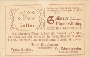 Austria, 50 Heller, FS 599f