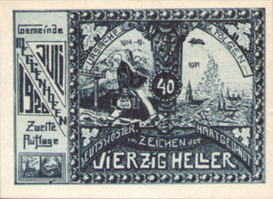Austria, 40 Heller, FS 603IIa