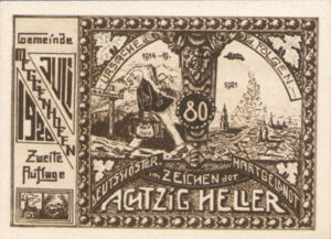 Austria, 80 Heller, FS 603IIb