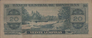 Honduras, 20 Lempira, P53a