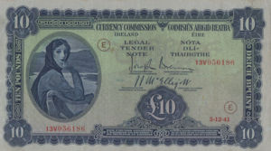 Ireland, Republic, 10 Pound, P4Cb