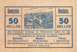 Austria, 50 Heller, FS 646c