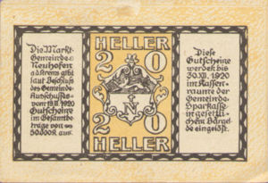 Austria, 20 Heller, FS 648a