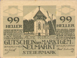 Austria, 99 Heller, FS 661b