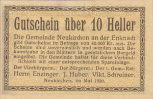 Austria, 10 Heller, FS 656b