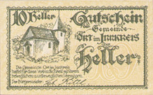 Austria, 10 Heller, FS 711a