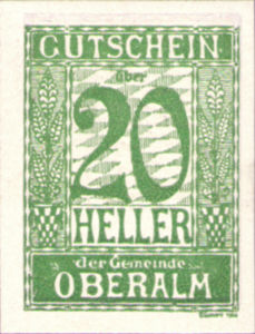 Austria, 20 Heller, FS 681IId