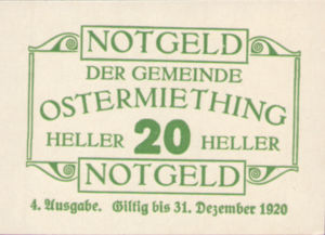 Austria, 20 Heller, FS 713IVc