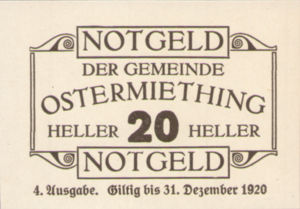 Austria, 20 Heller, FS 713IVg