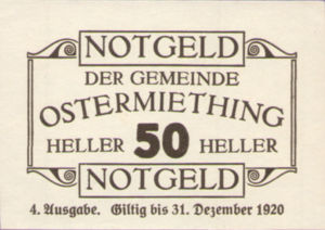 Austria, 50 Heller, FS 713IVg
