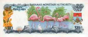 Bahamas, 10 Dollar, P30a, Sale 99 Lot 4232,  Lot 10033